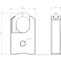 IP67 trava de impressão digital à prova d&#39;água com chave de emergência